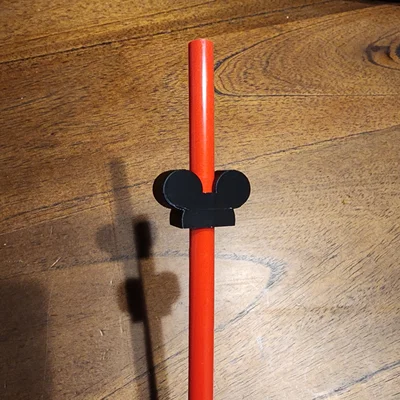 Phụ kiện gắn ống hút hình Mickey siêu đáng yêu cho mọi bữa tiệc