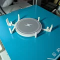 Giá đỡ sạc điện thoại và bộ sạc không dây in 3D gọn gàng - Thumbnail 1