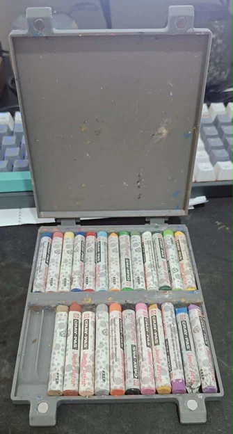 Hộp Đựng Màu Vẽ (Pastel Color Container) - Image 2