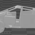 Mô hình Tesla Cybertruck in 3D - Thumbnail 1