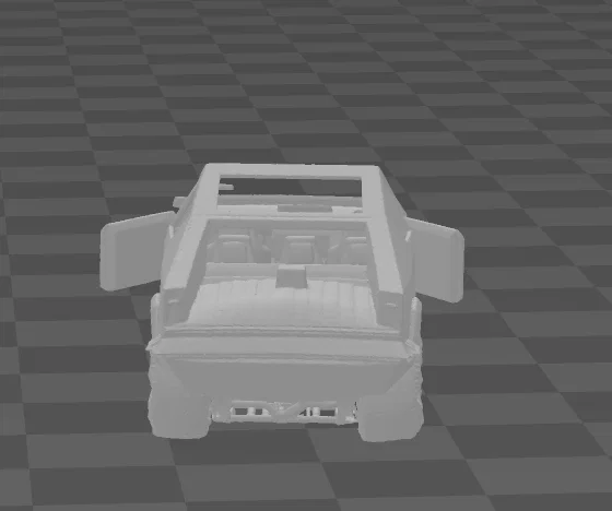 Mô hình Tesla Cybertruck in 3D - Image 4