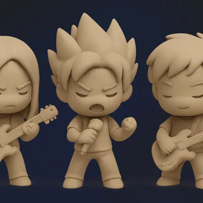 Ban Nhạc Rock Chibi