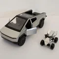 Cybertruck và xe tải mini cùng nhau khoe dáng - Thumbnail 1