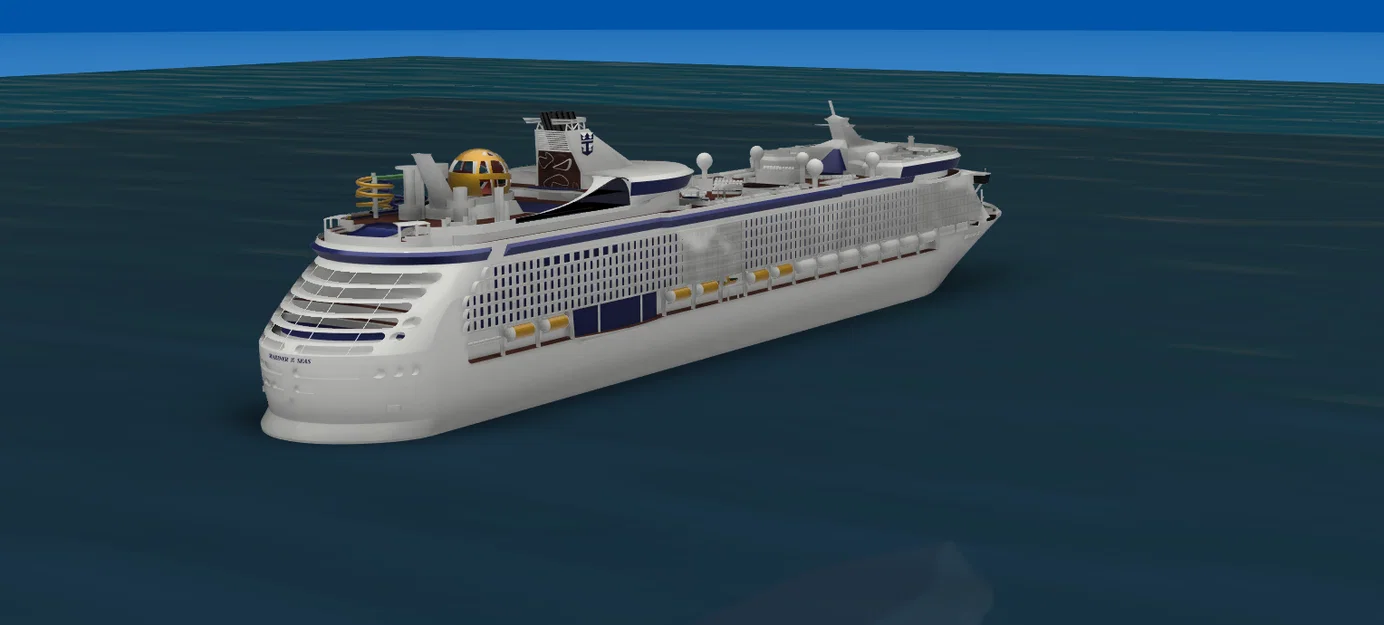 Mô hình tàu du lịch Royal Caribbean Mariner of the Seas 3D - Image 4