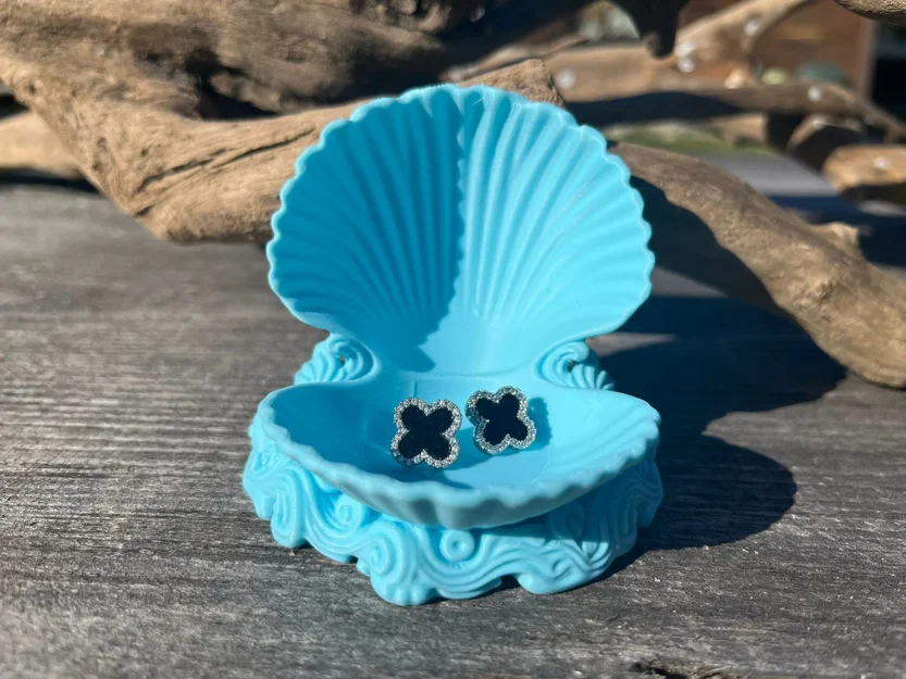 Khay đựng trang sức vỏ sò Trinket Shell in 3D độc đáo - Image 1