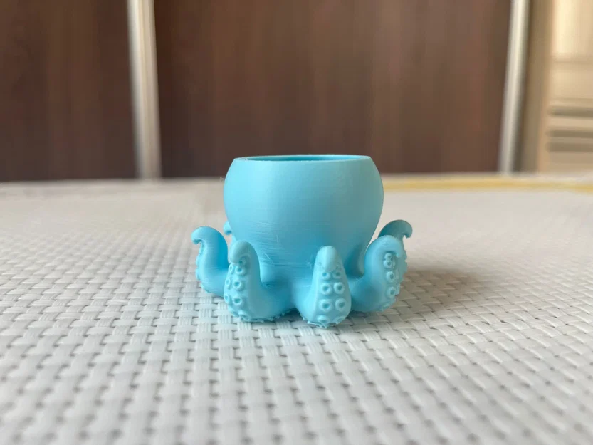 Chậu cây hình bạch tuộc (Octopi Flower Pot) - Mẫu in 3D cực xinh - Image 2