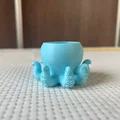 Chậu cây hình bạch tuộc (Octopi Flower Pot) - Mẫu in 3D cực xinh - Thumbnail 2