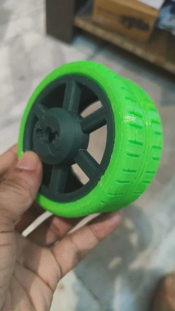 Bộ bánh xe 3D in cho xe leo cầu thang Rover (Stair Climbing Rover) - Image 1
