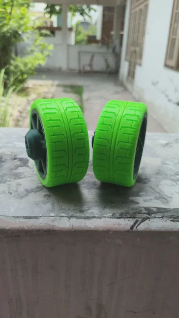 Bộ bánh xe 3D in cho xe leo cầu thang Rover (Stair Climbing Rover) - Image 2