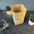 Mô hình túi giấy (Paper Bag) 3D - Đồ trang trí để bàn sáng tạo - Thumbnail 4