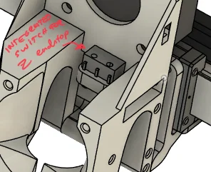 Slender3V2 - Cụm hotend đa năng tích hợp Z endstop (V6, BMG extruder) - Image 5