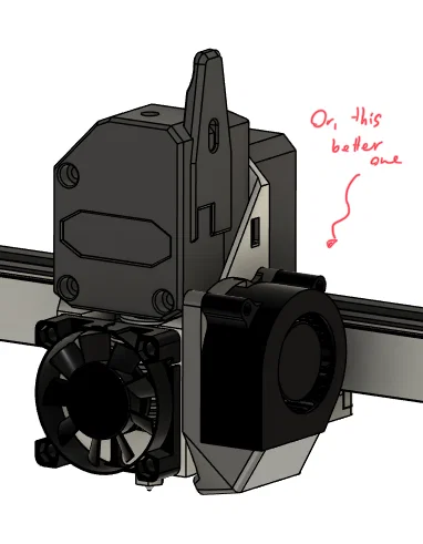 Slender3V2 - Cụm hotend đa năng tích hợp Z endstop (V6, BMG extruder) - Image 11