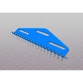 Lược Tam Giác Máy Đan Len 9mm - Phụ Kiện In 3D Tiện Ích - Thumbnail 1