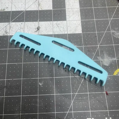 Lược Tam Giác Máy Đan Len 9mm - Phụ Kiện In 3D Tiện Ích