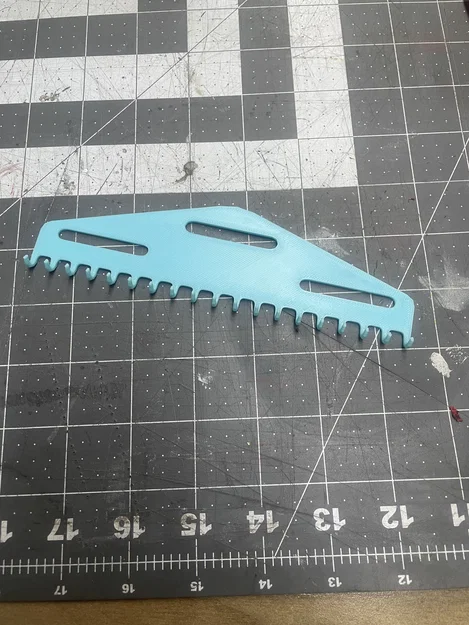 Lược Tam Giác Máy Đan Len 9mm - Phụ Kiện In 3D Tiện Ích - Image 4