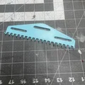 Lược Tam Giác Máy Đan Len 9mm - Phụ Kiện In 3D Tiện Ích - Thumbnail 4
