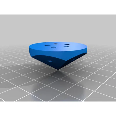 Dymaxion Globe Remix (Phép chiếu Fuller) trong in 3D