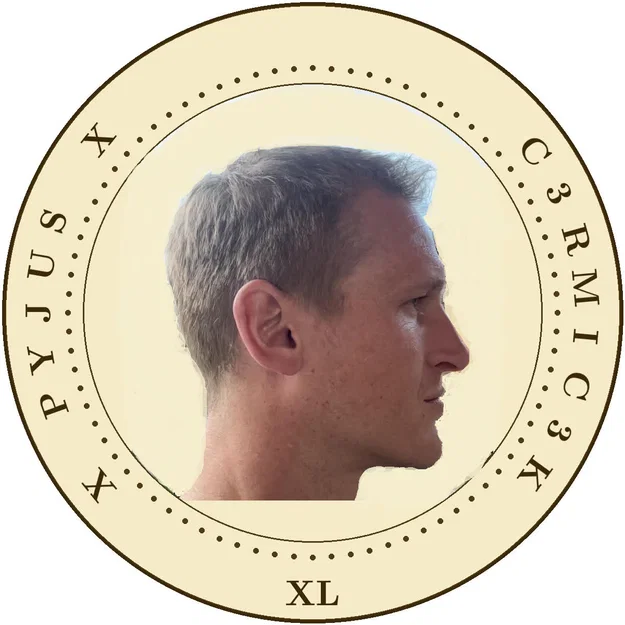 Đồng xu may mắn cá nhân hóa (Lucky Charm Coin) - File in 3D độc đáo - Image 2