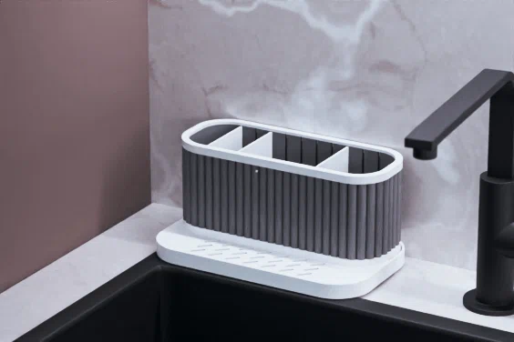 Khay Đựng Xà Phòng & Miếng Rửa Chén Mô-đun Cho Nhà Bếp - Image 1