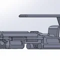Mô hình phương tiện tương lai ARC-9 Vanguard - Thumbnail 2