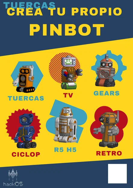 Pinbots - Robot lắp ráp tùy chỉnh - Image 1