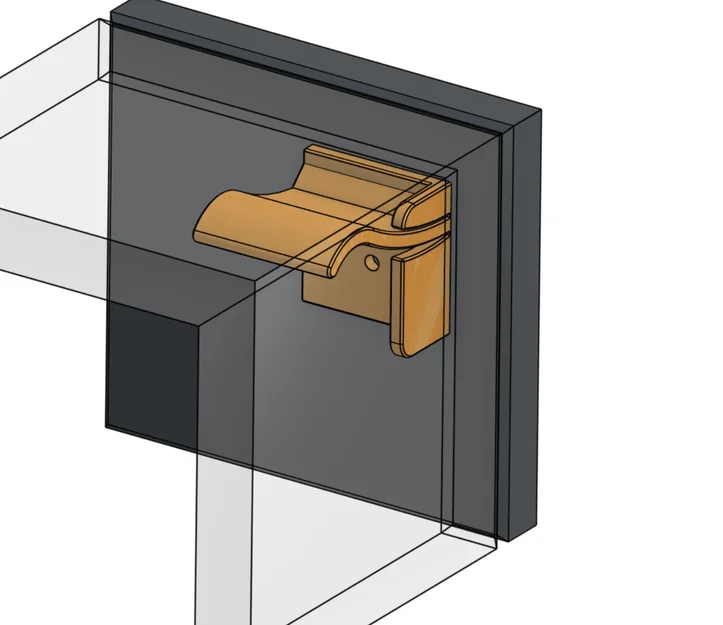 Kẹp Gắn Tấm Ốp Tủ - Image 3