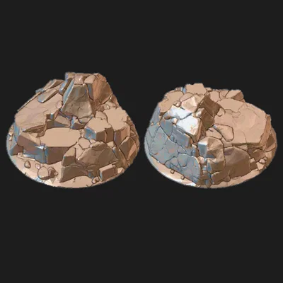 Mô hình tảng đá chiến thuật DND Wargame (Battlerock) - Dễ in FDM