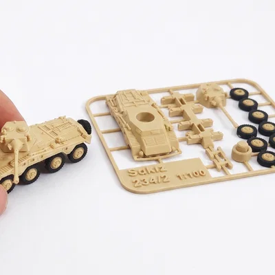 Mô hình Kit card xe bọc thép SdKfz 234/2 Puma