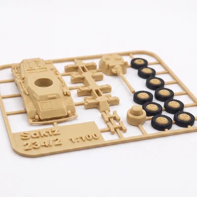 Mô hình Kit card xe bọc thép SdKfz 234/2 Puma