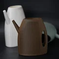 Bình tưới cây phong cách Japandi - Thiết kế tối giản, hiện đại với vân gân nổi - Thumbnail 3
