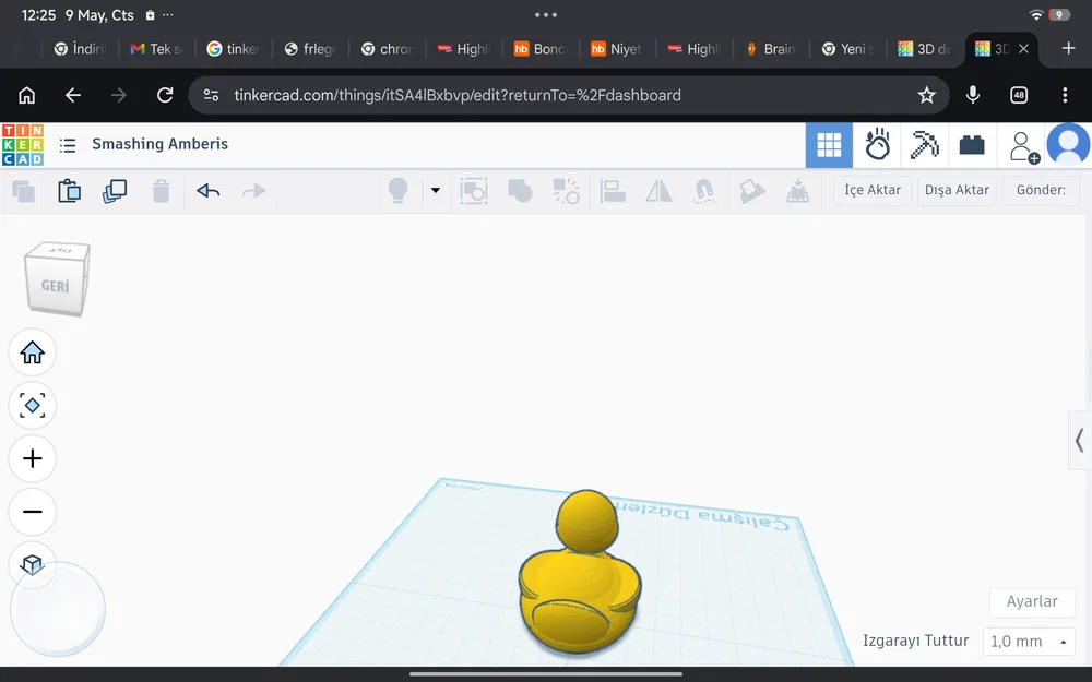 Mô hình chú vịt vàng (Bath Duck) đáng yêu cho bé in 3D - Image 1