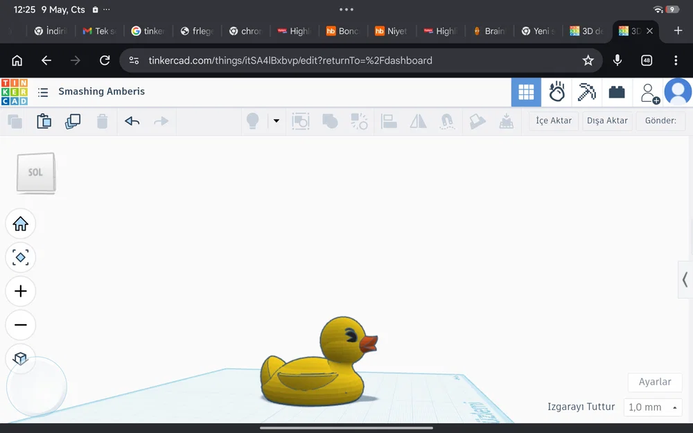 Mô hình chú vịt vàng (Bath Duck) đáng yêu cho bé in 3D - Image 4