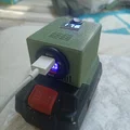 Bộ chuyển đổi pin Parkside X20v thành sạc dự phòng USB PD-QC - Thumbnail 1