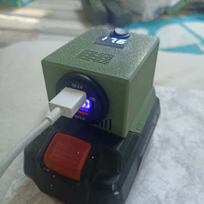 Bộ chuyển đổi pin Parkside X20v thành sạc dự phòng USB PD-QC