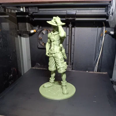 Mô hình 3D Portgas D. Ace (One Piece)