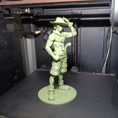 Mô hình 3D Portgas D. Ace (One Piece)