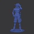 Mô hình 3D Portgas D. Ace (One Piece) - Thumbnail 6
