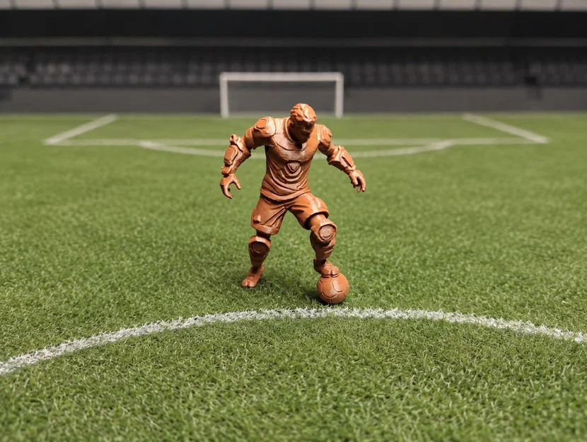 Chiến binh bóng đá mặc giáp (Armored Soccer Warrior) - Image 1