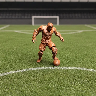 Chiến binh bóng đá mặc giáp (Armored Soccer Warrior)