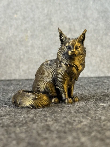 Mô hình chú mèo Maine Coon đáng yêu - Image 1