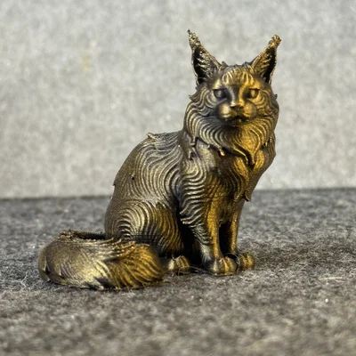 Mô hình chú mèo Maine Coon đáng yêu