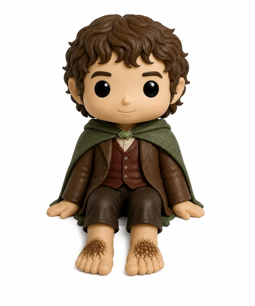 Frodo Baggins - Mô hình Hobbit trang trí màn hình lấy cảm hứng từ Chúa tể những chiếc nhẫn - Image 1