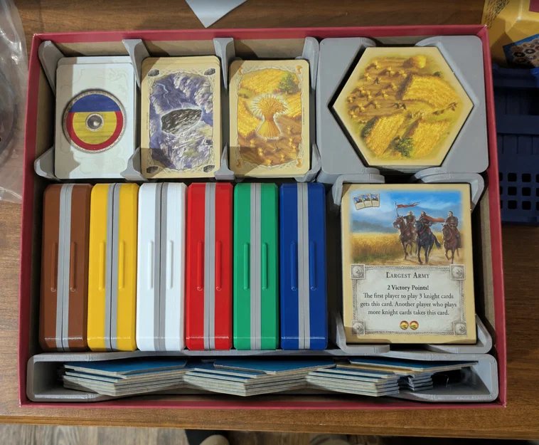 Hộp Đựng Quân Cờ Cho Settlers of Catan - Image 1