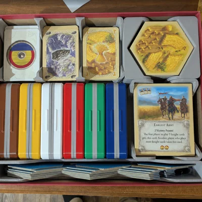 Hộp Đựng Quân Cờ Cho Settlers of Catan