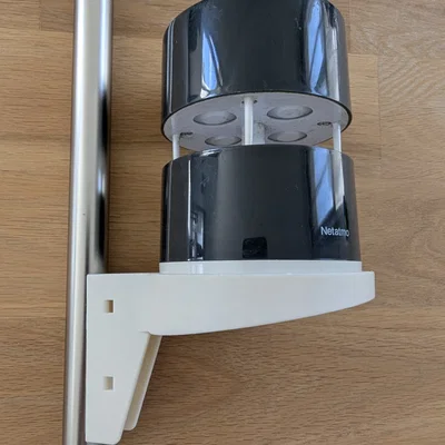 Giá đỡ máy đo gió Netatmo cho cột trụ 25mm (File in 3D)