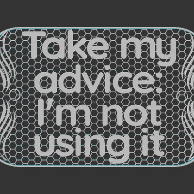 Bảng hiệu "Take my Advice"