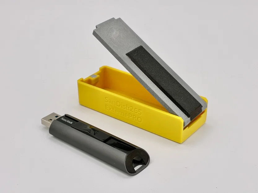 Hộp Đựng USB 3D (USB Case) Thiết Kế Gọn Nhẹ Với Nắp Đóng Nam Châm - Image 1