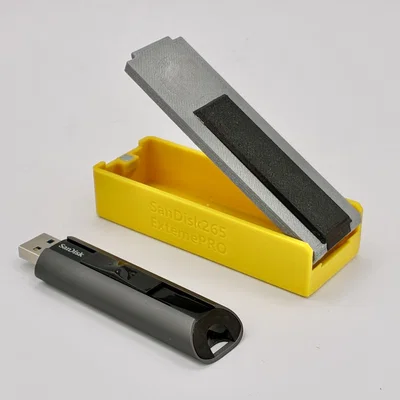 Hộp Đựng USB 3D (USB Case) Thiết Kế Gọn Nhẹ Với Nắp Đóng Nam Châm