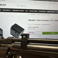 Ngàm gắn Picatinny 2 phần cho súng Crosman 1377/1322 kèm ốc - Cảm ơn @FaceHaver - Thumbnail 3