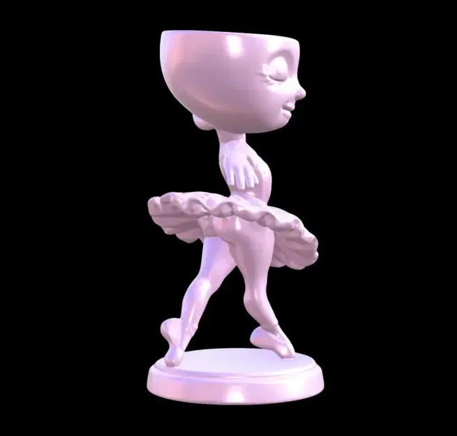 Mô hình 3D Ballerina Cappuccina - Image 2